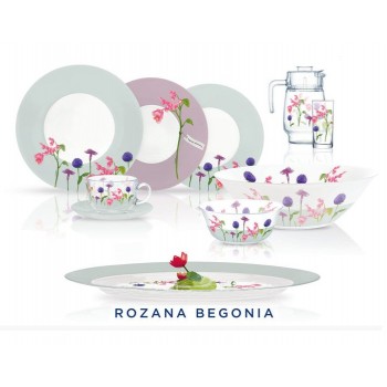 Сервиз Luminarc Rosana Begonia N2143 46 предметов