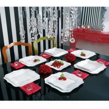 Столовий сервіз Luminarc Authentic white 19 предметів
