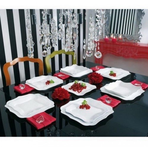 Столовый сервиз Luminarc Authentic white 19 предметов
