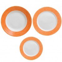 Столовий сервіз Color Days Orange Luminarc 18 предметів Столовий сервіз Color Days Orange Luminarc 18 предметів