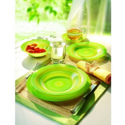 Сервіз Luminarc RAINBOW Green 18 предметів