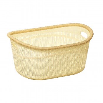 Кошик Irak Plast Knit 35 л LA-530 Бежевий