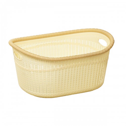 Корзина Irak Plast Knit 35 л LA-530 Бежевый