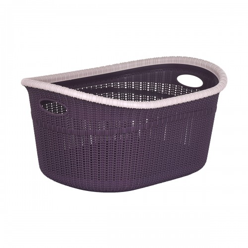 Кошик Irak Plast Knit 35 л LA-530 Фіолетовий