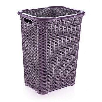Кошик для білизни Dunya Knit 50 л 05027-535 Фіолетовий