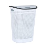 Корзина для белья Irak Plast Knit 52 л LA-150 Белый Корзина для белья Irak Plast Knit 52 л LA-150 Белый