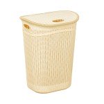 Кошик для білизни Irak Plast Knit 52 л LA-150 Бежевий Кошик для білизни Irak Plast Knit 52 л LA-150 Бежевий
