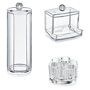 Набір косметичних органайзерів Akay AK-504 Набір косметичних органайзерів Akay AK-504