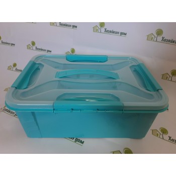 Контейнер з вкладишем-органайзером Блакитний