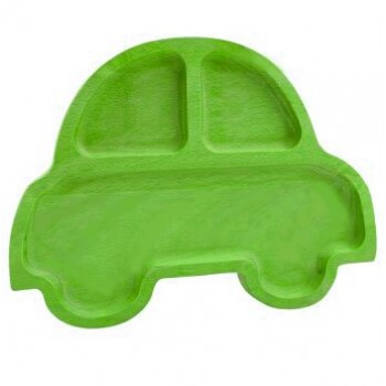 Дитяча пластикова тарілка Машинка Полімербит