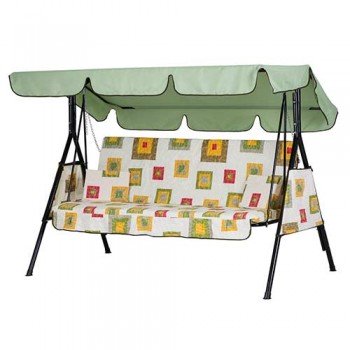 Гойдалки садові Vitan Дача Абстракція на білому фоні