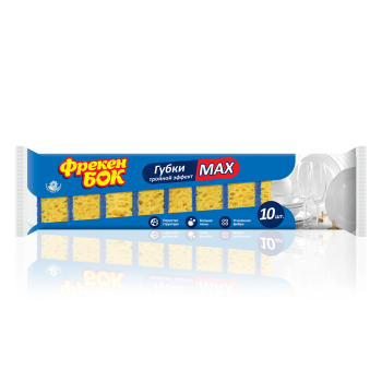 Губки кухонні Фрекен БОК Max 10 шт