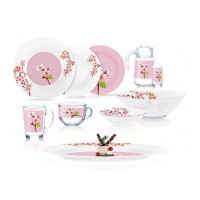 Сервиз столовый Luminarc Rose Garden Q0926 46 предметов Сервиз столовый Luminarc Rose Garden Q0926 46 предметов