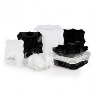 Сервиз Luminarc AUTHENTIC E6199 blackwhite 30 предметов Сервиз Luminarc AUTHENTIC E6199 blackwhite 30 предметов
