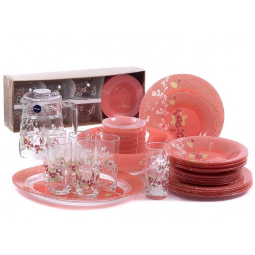 Сервиз столовый Luminarc Japanese Pink Q0929 46 предметов