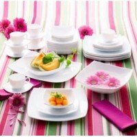 Тарілка обідня Luminarc Quadrato White J0592