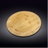 Сервірувальна дошка кругла Wilmax Bamboo WL-771089