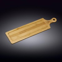 Сервировочная доска с ручкой Wilmax Bamboo WL-771008 Сервировочная доска с ручкой Wilmax Bamboo WL-771008
