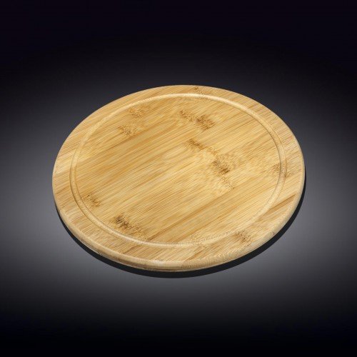 Сервировочная доска круглая Wilmax Bamboo WL-771088