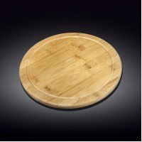 Сервировочная доска круглая Wilmax Bamboo WL-771089