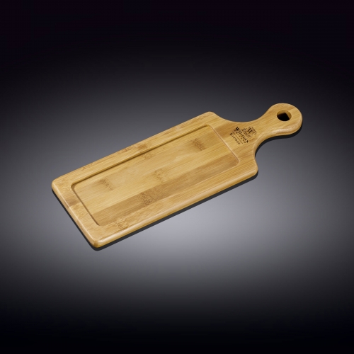 Сервировочная доска с ручкой Wilmax Bamboo WL-771004